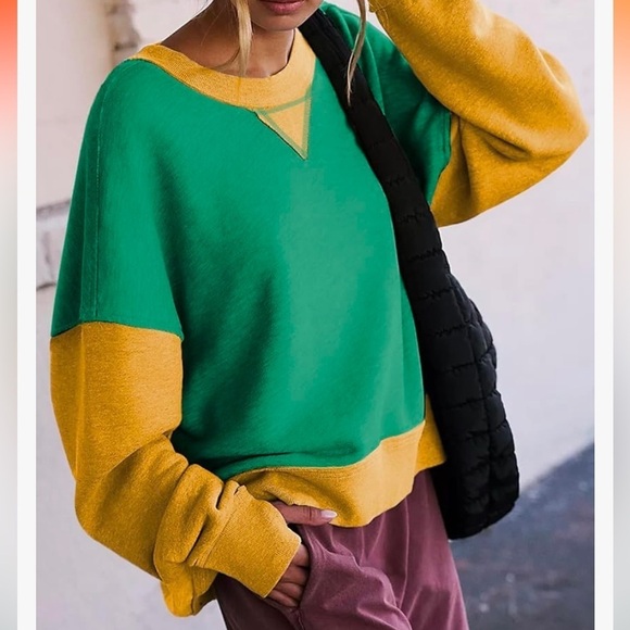 NWT Sweatshirt Casual Long Sleeve Crewneck Pullover XL - Picture 3 of 6